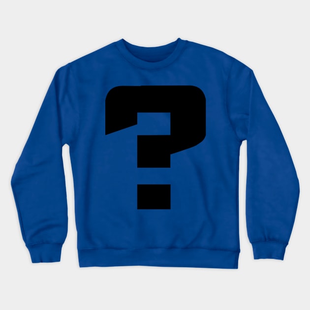 WHO? Crewneck Sweatshirt by Karambola